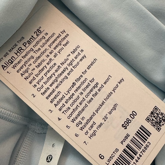 Lululemon align leggings “28 - Picture 3 of 4